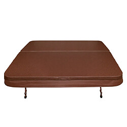 Monstershop Couverture Jacuzzi 2.1 m Marron