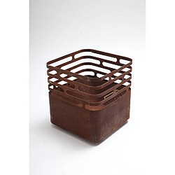 FARGAU Cube Cortène Barbecue