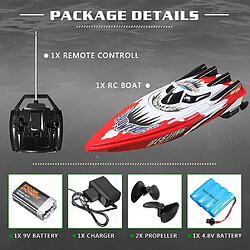 Acheter Bateau RC haute vitesse - Rouge