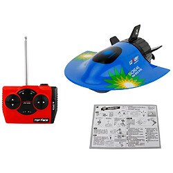 Bateau RC de course télécommandé - Bleu
