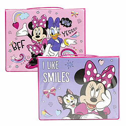 Disney Minnie Mouse Ensemble Papeterie Porte-documents Rose
