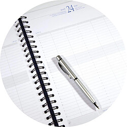 Avis Exacompta Agenda Journalier 2021 Bleu