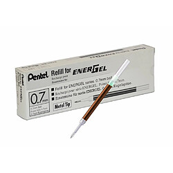 Pentel Energel Recharges LR7-E Marron