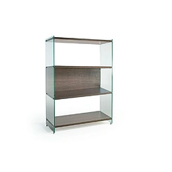 Inside 75 Bibliothèque murale Babylone - Noyer