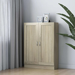 VIDAXL Bibliothèque Chêne Sonoma