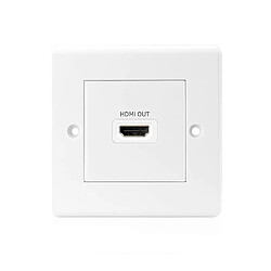 Boîte de jonction HDMI - Blanc
