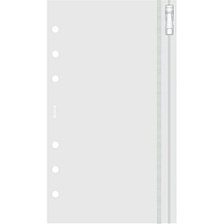 Filofax Pochette Zip pour Organiseur - Transparent
