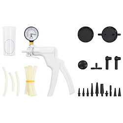 Avis vidaXL Brake Bleeder & Vacuum Pump Kit