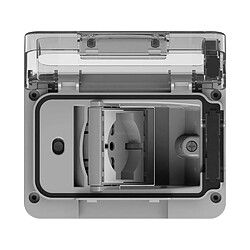 Prise étanche Wide IP55 - Gris