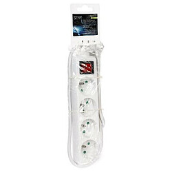 Multiprise 4 prises - Blanc