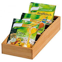 Kesper boîte de rangement bambou - Bois