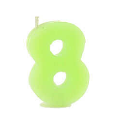 Comptoir Des Bougies Lot de 3 bougies d'anniversaire de 0 à 9 - 8