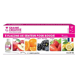 Graine Créative 5 Arômes à Bougie - Fruits 27 ml
