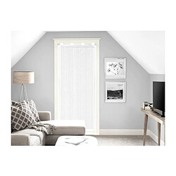 SOLEIL D'OCRE Brise bise Maélis 70x200 cm Blanc/Gris