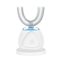 Universal Brosse à dents automatique en U - Blanche