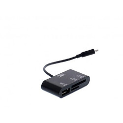 TNB Combo port USB + lecteur SD micro USB