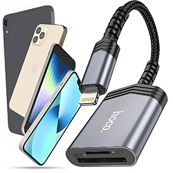 Hoco Lecteur Carte Lightning SD/microSD 2TB pas cher