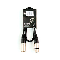 Avis PLUGGER Câble XLR femelle à mâle 0.60 m
