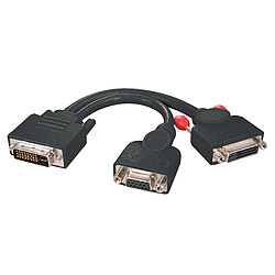 Lindy 41218 Adaptateur Vidéo DVI-D/VGA