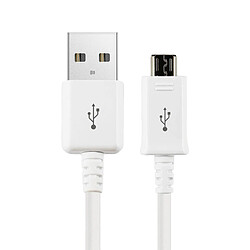 Câble Micro-USB USB Original Samsung 1m - Charge & Synchro - Blanc