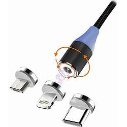 Msonic Câble Magnétique 3W1 USB