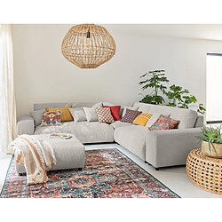 Lisa Design Garance - canapé modulable d'angle droit - 5 places - en velours côtelé
