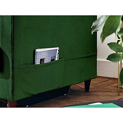 Avis Lisa Design Anna - canapé droit 3 places convertible avec poche en velours