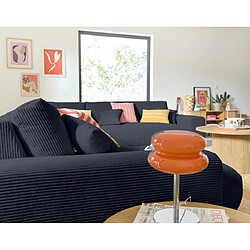 Avis Lisa Design Garance - canapé modulable d'angle droit - 8 places - en velours côtelé