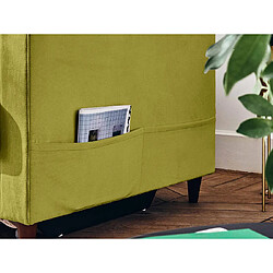 Lisa Design Anna - canapé panoramique en U - 7 places - convertible avec coffre - en velours pas cher