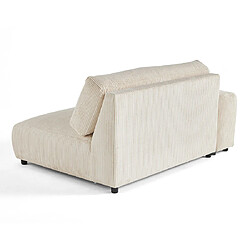 Acheter Lisa design canapé modulable 3 places Garance - Beige