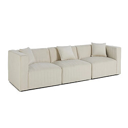 Lisa Design Nova Canapé 3 places pas cher