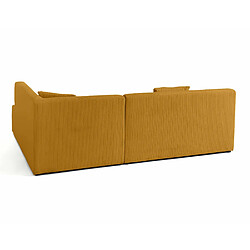 Acheter Lisa design canapé modulable d'angle droit - Jaune