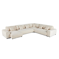 Acheter Lisa design Canapé modulable d'angle - Beige