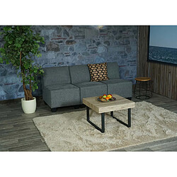 Mendler Canapé Lyon - 3 Places - Gris