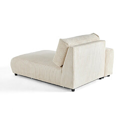 Acheter Lisa design canapé modulable méridienne gauche - Beige