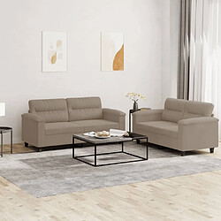 VidaXL Canapés 2 pcs