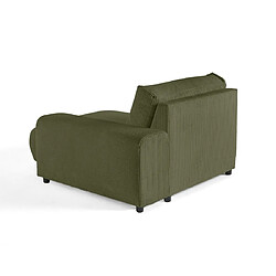 Acheter Lisa design méridienne 2 places velours - Vert