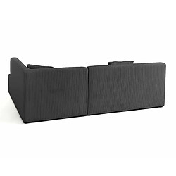 Acheter Lisa design Onyx canapé d'angle modulable - Gris