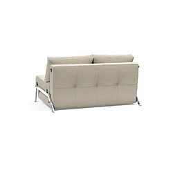 Inside 75 Innovation Living Canapé Cubed 02 Chrome - Blida Sand Grey pas cher