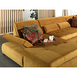 Avis Lisa design Canapé panoramique Vermont - Jaune