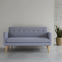 Canapé gris souris MALMO Wilsa Indoor