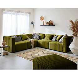 Lisa Design NOVA - Velours Vert Olive