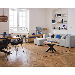 Lisa Design Canapé Arty - Gris clair