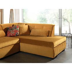 Acheter Lisa design Canapé panoramique Vermont - Jaune