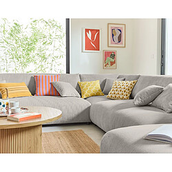 Lisa design canapé modulable Garance - Gris clair