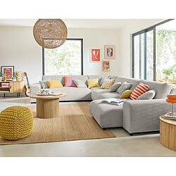 Lisa design canapé modulable Garance - Gris clair