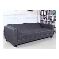 Avis Paris Prix Tosello - Canapé convertible 3 places - Gris