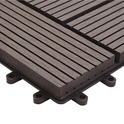 Mendler Carreau WPC anthracite pas cher