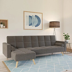 Le quai des affaires canapé d'angle - Gris