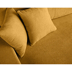 Lisa Design Pivoine - canapé d'angle réversible - 4 places - convertible avec coffre - en velours pas cher